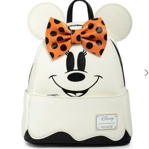 Loungefly Halloween glow in the dark minnie backpack